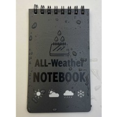 Wirebound Waterproof Spiral Steno Memo ruler pocket notepad