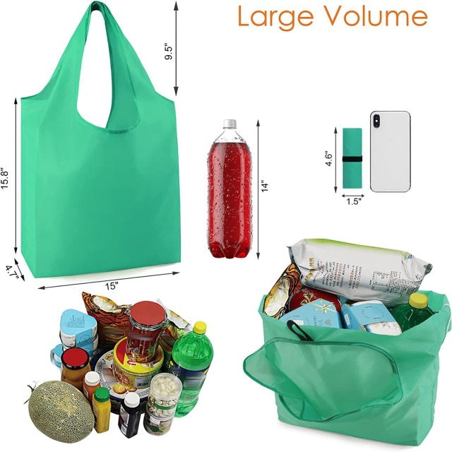 Folding Reusable Grocery Bags