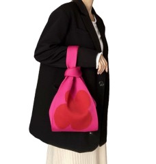 Crochet Shopping Tote Bag Knitted Handbags