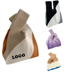 Crochet Shopping Tote Bag Knitted Handbags