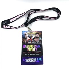Dye-Sublimation Lanyard with PVC ID Card