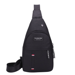 Sport Crossbody Sling Backpack W/ Earphone Hole
