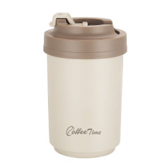 12oz Stainless Steel Tumbler Coffee Travel Mug with Spill Proof Lid