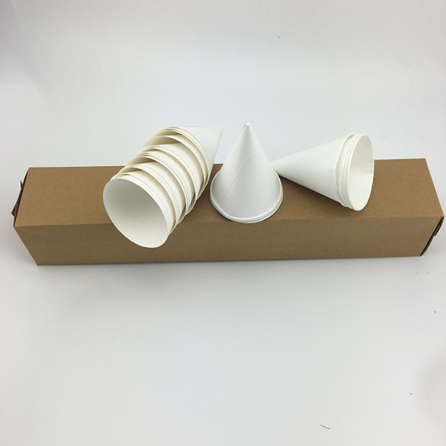 3.7oz 6oz Eco-Friendly Hotel Aerodrome Office Paper Cone Cup