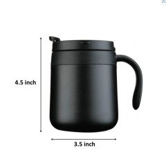 12 oz. Insulated Travel Coffee Mugs with Lids