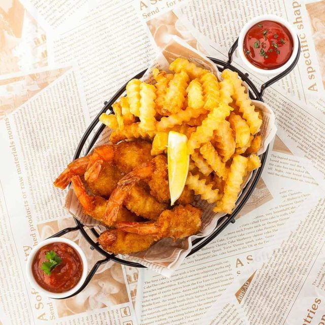 11*15" Grease Proof Basket Liner Deli Food Bread Wrap Paper