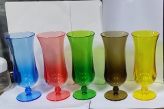 16oz Plastic Hurricane Glasses Cocktail Drinkware