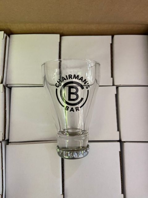 Green Beer Bottle Top Shot Glass