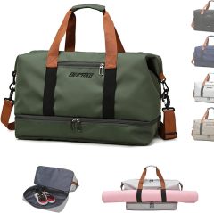 600D Oxford Waterproof Travel Yoga Gym Duffle Bag