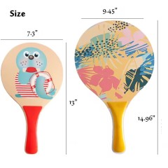 MDF Beach Rackets Paddleball Game Set