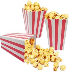 46oz Greaseproof folding movie theater Popcorn Paper Box