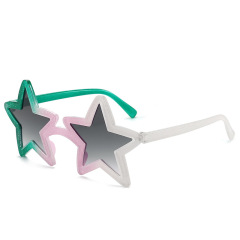 Polycarbonate Pentagram Star shape party birthday sunglass