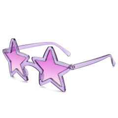 Polycarbonate Pentagram Star shape party birthday sunglass