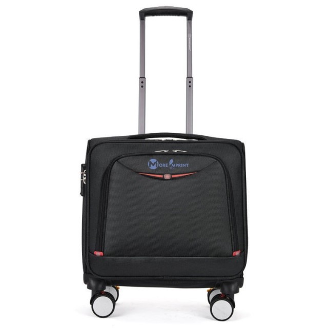 18" Air Roll Business Briefcase Travel Suitcase W/ Wheel