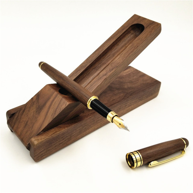 Wooden Case W/ Ballpoint Pen Signature Business Gift Set