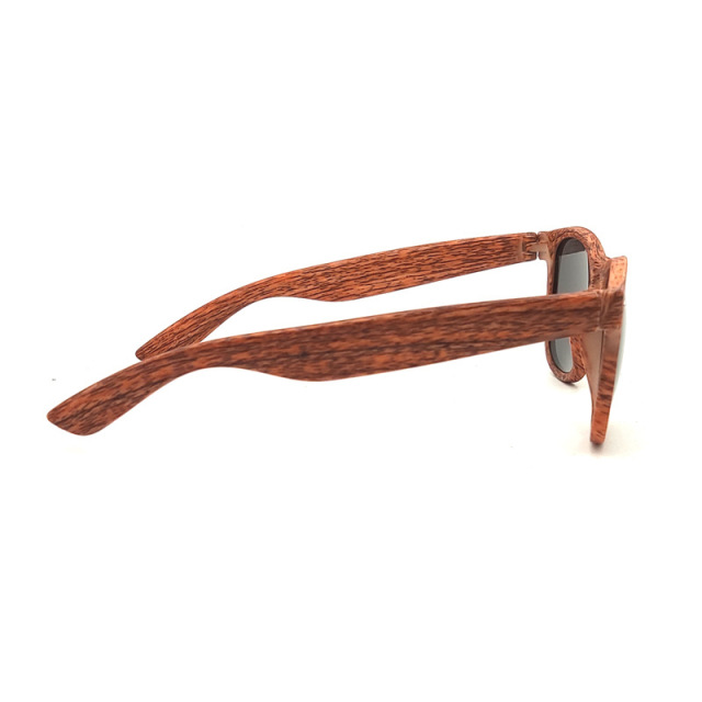 UV Protect Biking Driving Climbing Wood Grain Sunglass