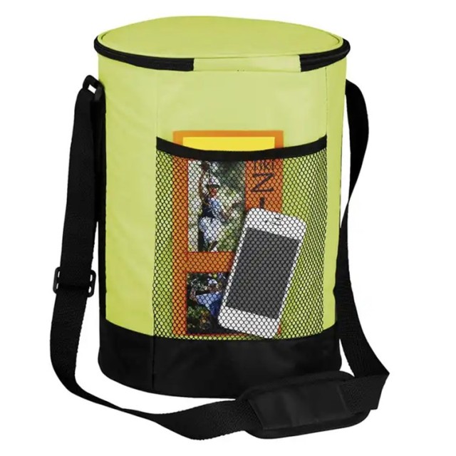 420D Oxford Picnic Beach Round Cooler Bag W/ Strap