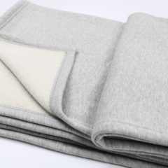 50" x 60" 50/50 Polyester Cotton Throw Sweatshirt Blanket