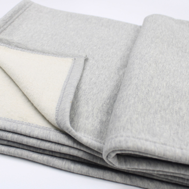 50" x 60" 50/50 Polyester Cotton Throw Sweatshirt Blanket