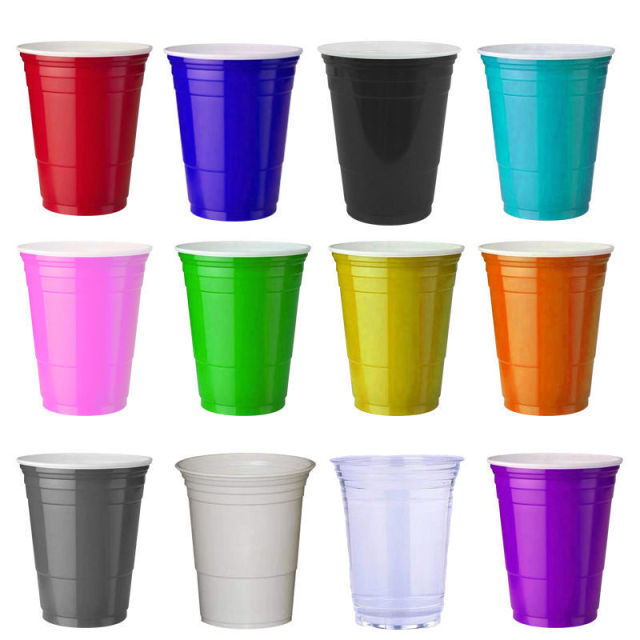 16oz Plastic Party Cups