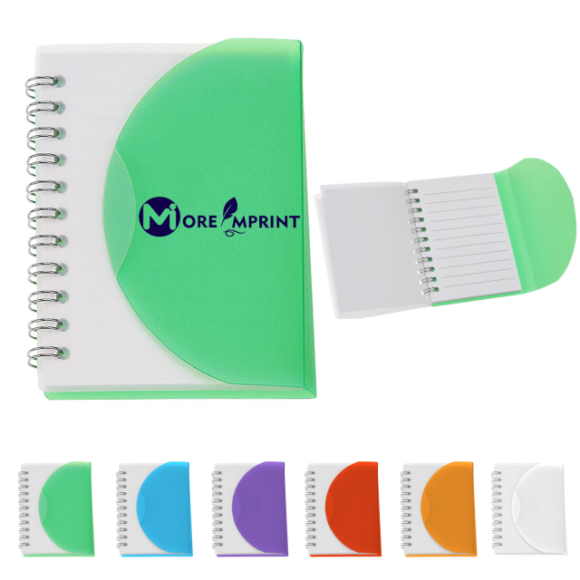 Spiral Curve Notebook - 4-1/4" x 3-1/4"