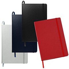 Ambassador Bound Journal Book - 8-3/8" x 5-1/2" - Debossed