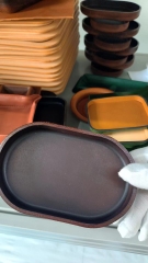 Valet Leather Tray With Embossed LOGO