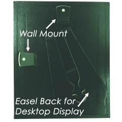 Deluxe Cardboard Leatherette Frame for 8-1/2" x 11"