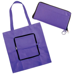 Customized Easy Fold-Away Tote Bag