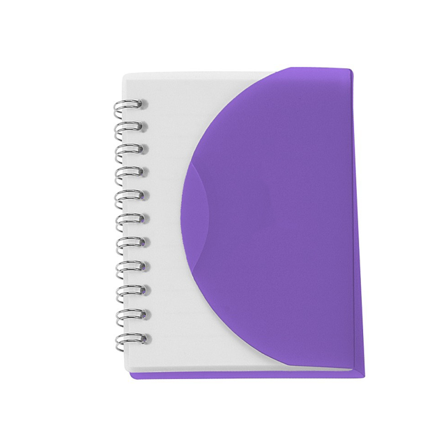 Spiral Curve Notebook - 4-1/4" x 3-1/4"