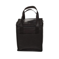 Customized Non-Woven Cubic Lunch Bags with ID Slot