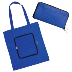 Customized Easy Fold-Away Tote Bag
