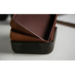 Valet Leather Tray With Embossed LOGO