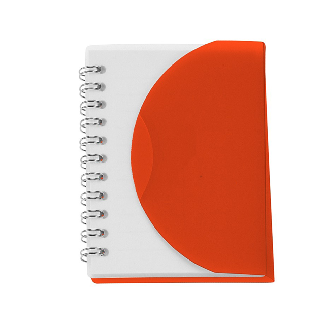 Spiral Curve Notebook - 4-1/4" x 3-1/4"