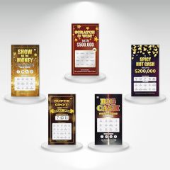 Promotional Peel to Win Cards