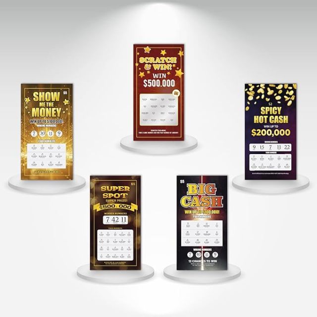 Promotional Peel to Win Cards