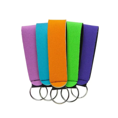 Neoprene key tags