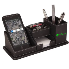 Desk Organizer w/Phone Holder