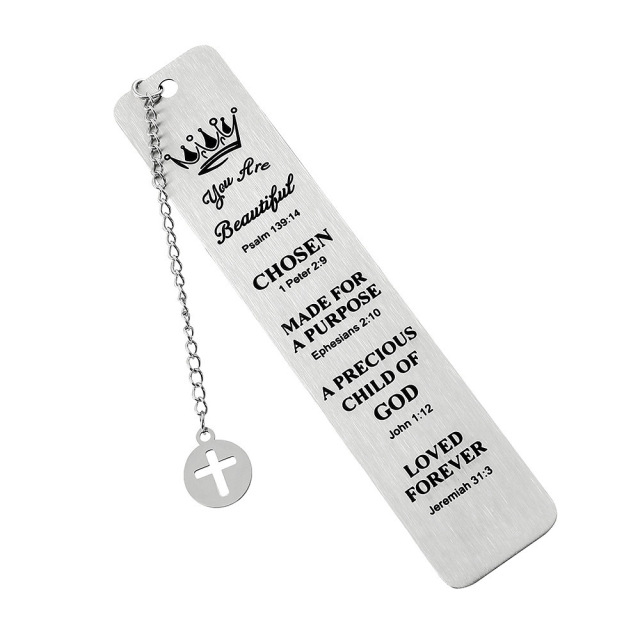 Motivational metal bookmaker