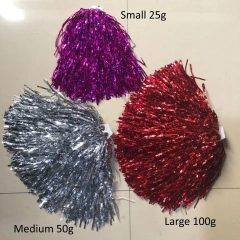 Rally PET Plastic Rooter Pompoms