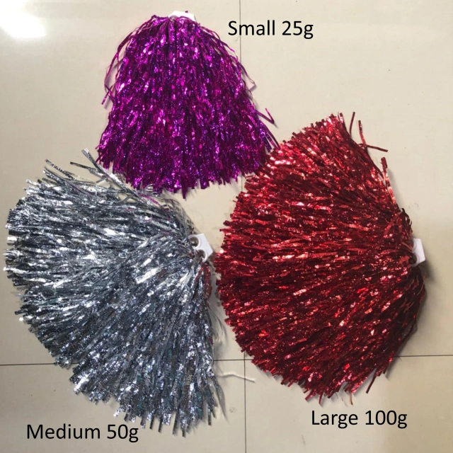 Rally PET Plastic Rooter Pompoms