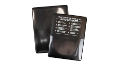 Promotional Insurance Card Holders with Extra Pocket/Agency Branded Insurance Card Holders