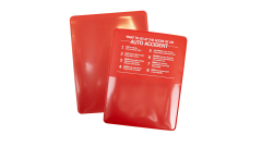 Promotional Insurance Card Holders with Extra Pocket/Agency Branded Insurance Card Holders