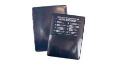 Promotional Insurance Card Holders with Extra Pocket/Agency Branded Insurance Card Holders