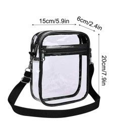 Clear Crossbody Purse Bag