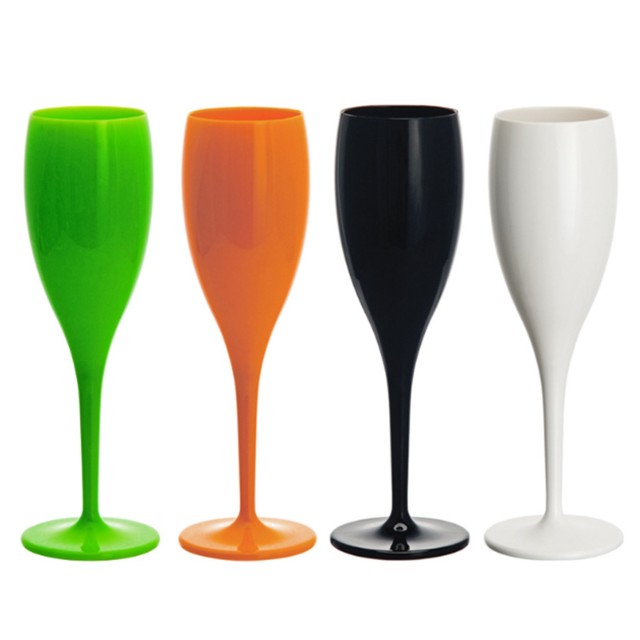 6oz Plastic Wine Cup, Champagne Goblet