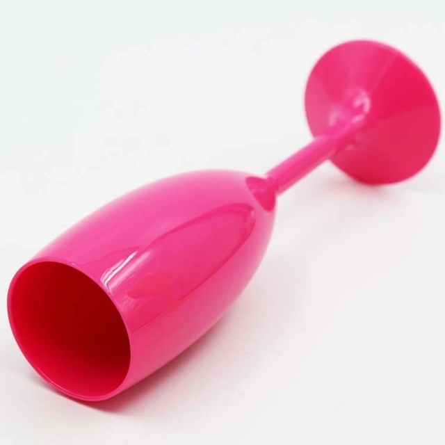 6oz Plastic Wine Cup, Champagne Goblet