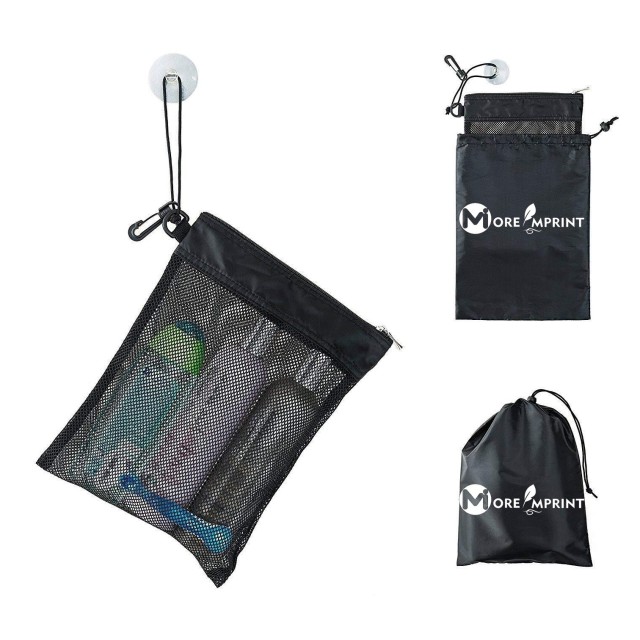 Portable Mesh Shower Caddy Bag