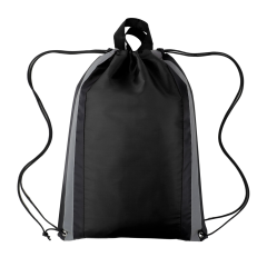 Reflective Safety Drawstring Backpack