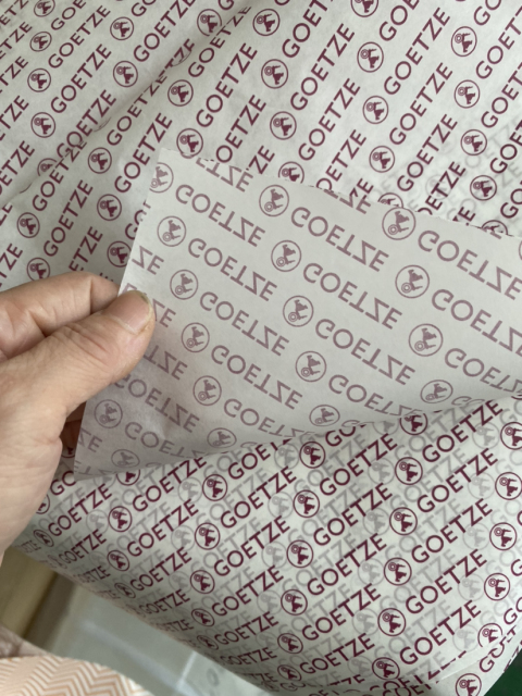 Printed Floral Wrapping Paper-24"x 24"